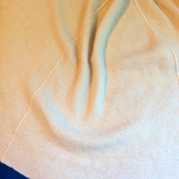 Antiq cashmere Scottish Fitted cape OOAK/Needs TLC Sweater 100% antique cashmere - Picture 5 of 13